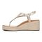 Vionic Kirra Wedge Women's Supportive Sandal - Gold - Left Side