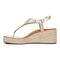 Vionic Kirra Wedge Women's Supportive Sandal - Gold - Left Side