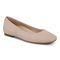 Vionic Orinda Women's Square Toe Ballet Flat - Cameo Rose - Angle main