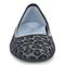 Vionic Orinda Women's Square Toe Ballet Flat - Denim Multi - Front