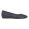 Vionic Orinda Women's Square Toe Ballet Flat - Denim Multi - Right side