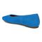 Vionic Orinda Women's Square Toe Ballet Flat - Blue Jay - Back angle