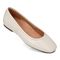 Vionic Orinda Women's Square Toe Ballet Flat - Cream - ORINDA-I8688L3100-CREAM-13fl-med