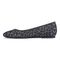 Vionic Orinda Women's Square Toe Ballet Flat - Denim Multi - Left Side