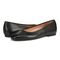 Vionic Orinda Women's Square Toe Ballet Flat - Black - pair left angle