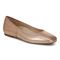 Vionic Orinda Women's Square Toe Ballet Flat - Rose Gold - Angle main