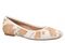 Vionic Orinda Women's Square Toe Ballet Flat - Brown Multi - Angle main