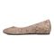 Vionic Orinda Women's Square Toe Ballet Flat - Rose - Left Side