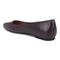 Vionic Orinda Women's Square Toe Ballet Flat - Winter Plum - Back angle