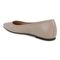 Vionic Orinda Women's Square Toe Ballet Flat - Putty - Back angle
