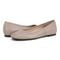 Vionic Orinda Women's Square Toe Ballet Flat - Putty - pair left angle