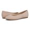 Vionic Orinda Women's Square Toe Ballet Flat - Cameo Rose - pair left angle