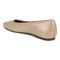 Vionic Orinda Women's Square Toe Ballet Flat - Gold - Back angle