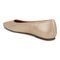 Vionic Orinda Women's Square Toe Ballet Flat - Gold - Back angle