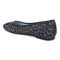Vionic Orinda Women's Square Toe Ballet Flat - Denim Multi - Back angle