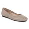 Vionic Orinda Women's Square Toe Ballet Flat - Putty - Angle main