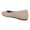 Vionic Orinda Women's Square Toe Ballet Flat - Cameo Rose - Back angle