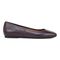 Vionic Orinda Women's Square Toe Ballet Flat - Winter Plum - Right side