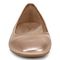 Vionic Orinda Women's Square Toe Ballet Flat - Rose Gold - Front