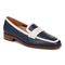 Vionic Sellah II Women's Comfort Loafer - Navy/cream - Angle main