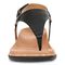 Vionic Kirra II Women's Toe Post Sling Back Arch Supportive Sandal - Black - Front