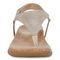 Vionic Kirra II Women's Toe Post Sling Back Arch Supportive Sandal - Gold - Front