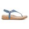 Vionic Kirra II Women's Toe Post Sling Back Arch Supportive Sandal - Captains Blue - Right side