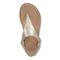 Vionic Kirra II Women's Toe Post Sling Back Arch Supportive Sandal - Gold - Top