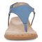 Vionic Kirra II Women's Toe Post Sling Back Arch Supportive Sandal - Captains Blue - Front