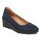 Vionic Sereno Women's Wedge Heel Comfort Pump - Navy - Angle main