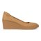 Vionic Sereno Women's Wedge Heel Comfort Pump - Camel - Right side