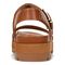 Vionic Torrance Women's Platform Lug Comfort Sandal - Tan - Back