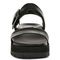 Vionic Torrance Women's Platform Lug Comfort Sandal - Black - Front