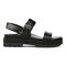 Vionic Torrance Women's Platform Lug Comfort Sandal - Black - Right side