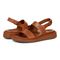 Vionic Madera Women's Slingback Comfort Sandal - Tan - pair left angle