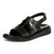 Vionic Madera Women's Slingback Comfort Sandal - Black - Left angle