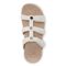 Vionic Amber Pearl Slide Women's Supportive Slip-on Sandal - White - Top