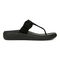 Vionic Activate RX Women's Toe Post Casual Soft Sandal - Black - Right side