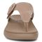 Vionic Activate RX Women's Toe Post Casual Soft Sandal - Taupe - Front
