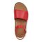 Vionic Awaken RX - Women's Wedge Soft Comfort Sandal - Red - AWAKEN RX-I8710L1600-RED-7t-med