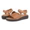 Vionic Awaken RX - Women's Wedge Soft Comfort Sandal - Wheat - AWAKEN RX-I8710L1200-WHEAT-11l-med