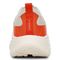 Vionic Walk Max Women's Lace Up Comfort Sneaker - Cream/Tangerine - Back