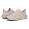 Vionic Walk Max Women's Lace Up Comfort Sneaker - Parchment - pair left angle