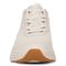 Vionic Walk Max Women's Lace Up Comfort Sneaker - Cream - Front