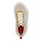 Vionic Walk Max Women's Lace Up Comfort Sneaker - Cream/Tangerine - Top