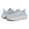 Vionic Walk Max Women's Lace Up Comfort Sneaker - Vintage Blue Haze - pair left angle