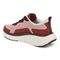 Vionic Walk Max Women's Lace Up Comfort Sneaker - Crystal Rose/Syrah - Back angle