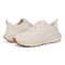 Vionic Walk Max Women's Lace Up Comfort Sneaker - Cream - pair left angle