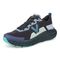 Vionic Walk Max Women's Lace Up Comfort Sneaker - Navy Blazer Multi - Left angle