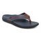 Vionic Men's Tide II Orthotic Support Sandal - Navy/brown - Angle main